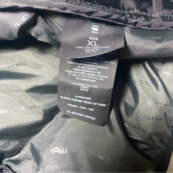 G-Star Alaska Padded Teddy Jacket - Picture 12 of 13